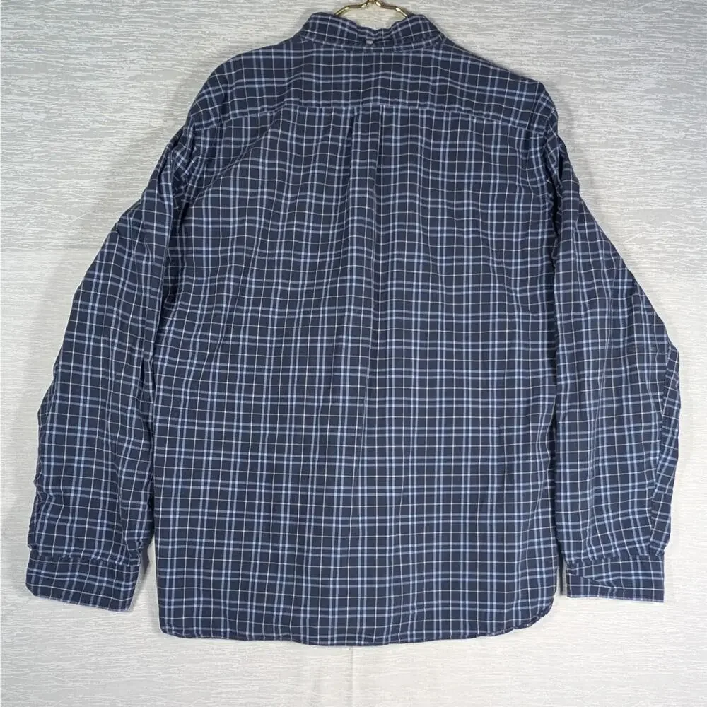 J. Crew Button Down Shirts Mens Extra Large Red Blue Bundle - Lot of 2